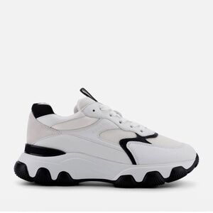 Hogan Hyperactive Black and White Sneakers Size EU 37
